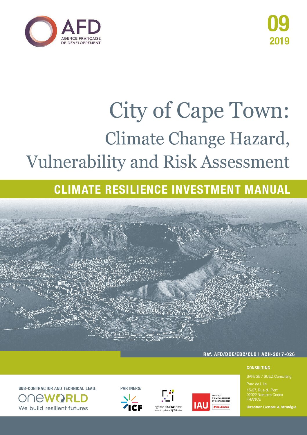 City of Cape Town: Climate Change Hazard, Vulnerability and Risk ...